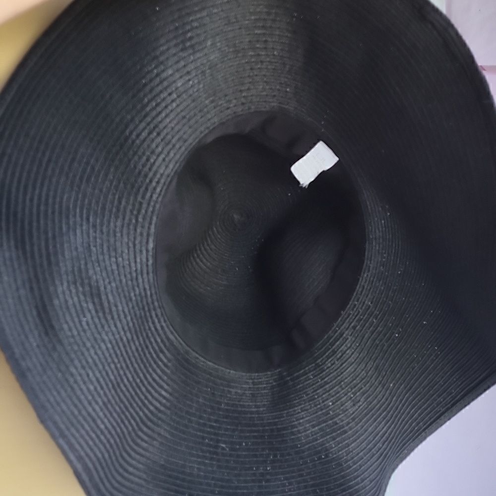 Black Paper Sunhat, Fish On - Picture 4 of 5